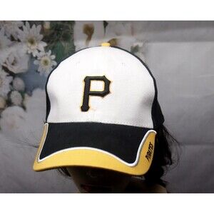 Pittsburgh Pirates Hat MLB Unique Embroidered Hat with Pirates on Brim Unisex